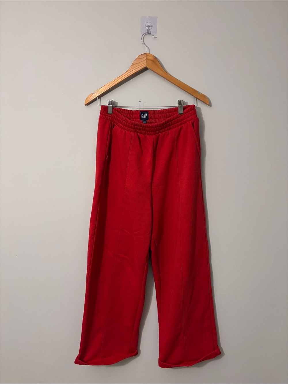 GAP Red Track Pants